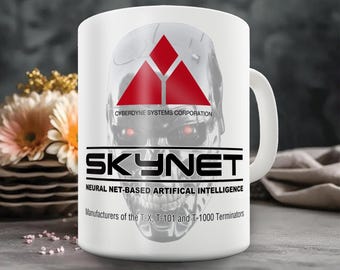 Cyberdyne-Skynet Mug- - Inspired by the Terminator Movies