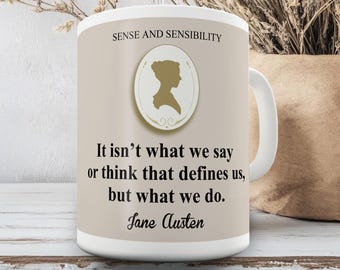Jane Austen Quotation Gift Mug