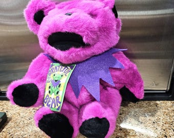 Vintage Grateful Dead Dancing Bear. Purple Plus Moving Limbs