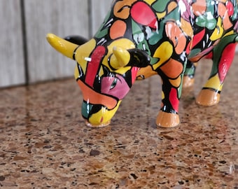 Cow Parade 2002 Cow Moo Flage #7254. Retired - Etsy