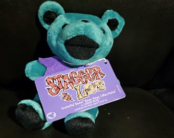 Grateful Dead Shakedown Shake Down Bean Bear Plush Collectible Toy