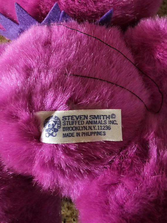 希少 90s STEVEN SMITH デッドベア ぬいぐるみリュック 紫 希少 90s STEVEN SMITH デッドベア ぬいぐるみリュック 紫 Vintage