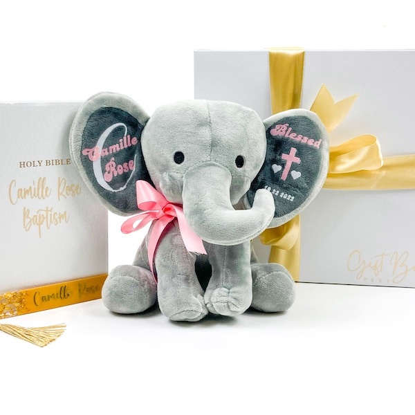 Personalized Baby Baptism Gift Box | Baby Girl Baptism Gift | Baby Boy Baptism Gift | Baby Christening Gift | Catholic Baptism Gift