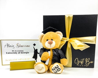 Personalized Graduation Gift Box | Class of 2023 Gift | Congratulations Gift | College Grad Gift | Grad Gift Box