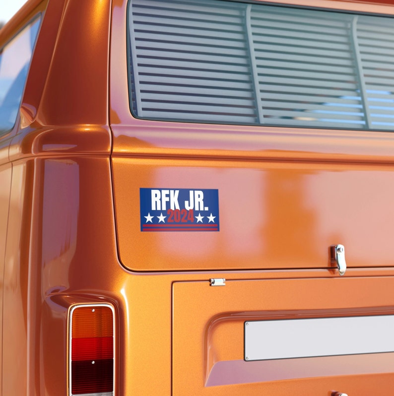 RFK JR 2024 Bumper Sticker Kennedy for President Bumper Etsy Ireland