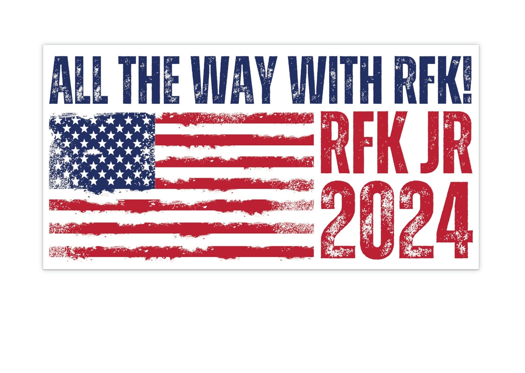 RFK Jr. Sticker Robert F. Kennedy Jr. 2025 Bumper Sticker Etsy Australia