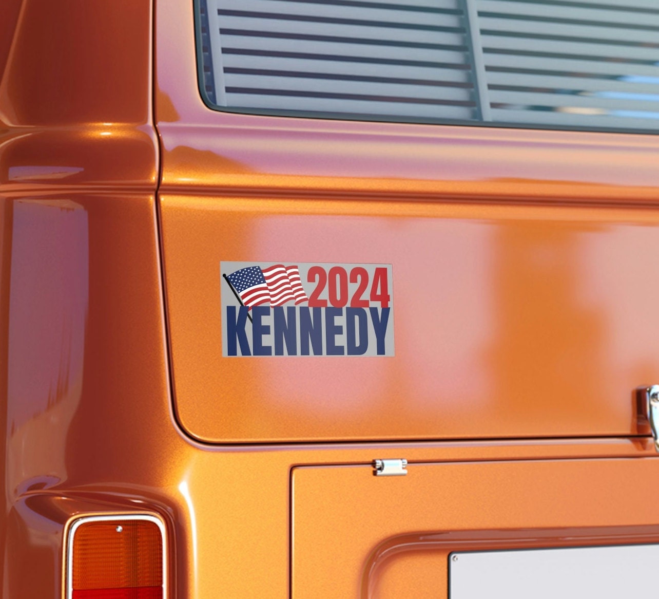 Kennedy 2024 Bumper Sticker Kennedy for President Bumper Etsy