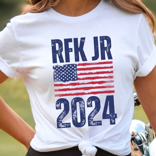 RFK JR 2024 T-Shirt, Robert F. Kennedy Jr. For President 2024 Shirts, Kennedy 2024 Tees, 2024 Election Shirts