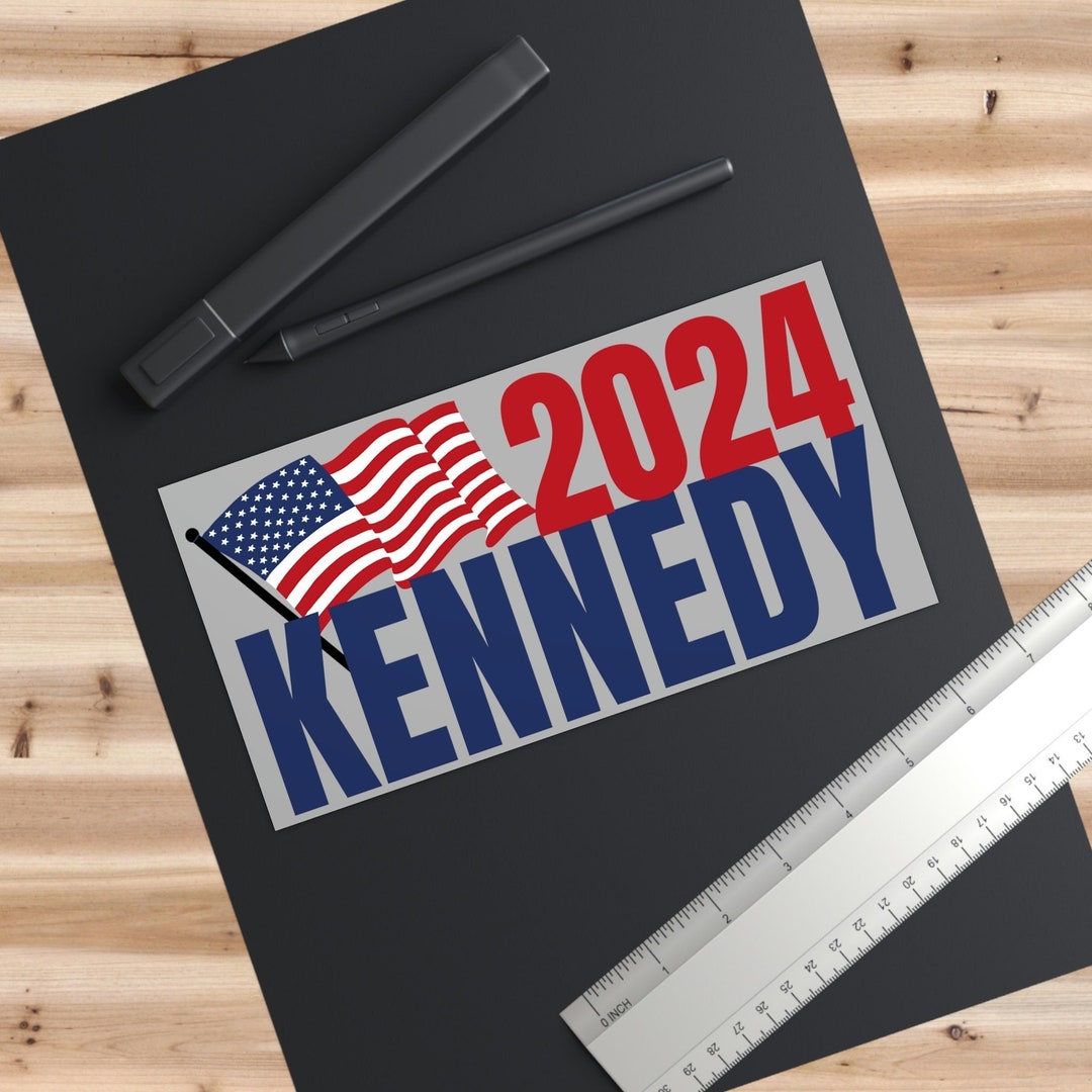 Kennedy 2024 Bumper Sticker Kennedy for President Bumper Etsy