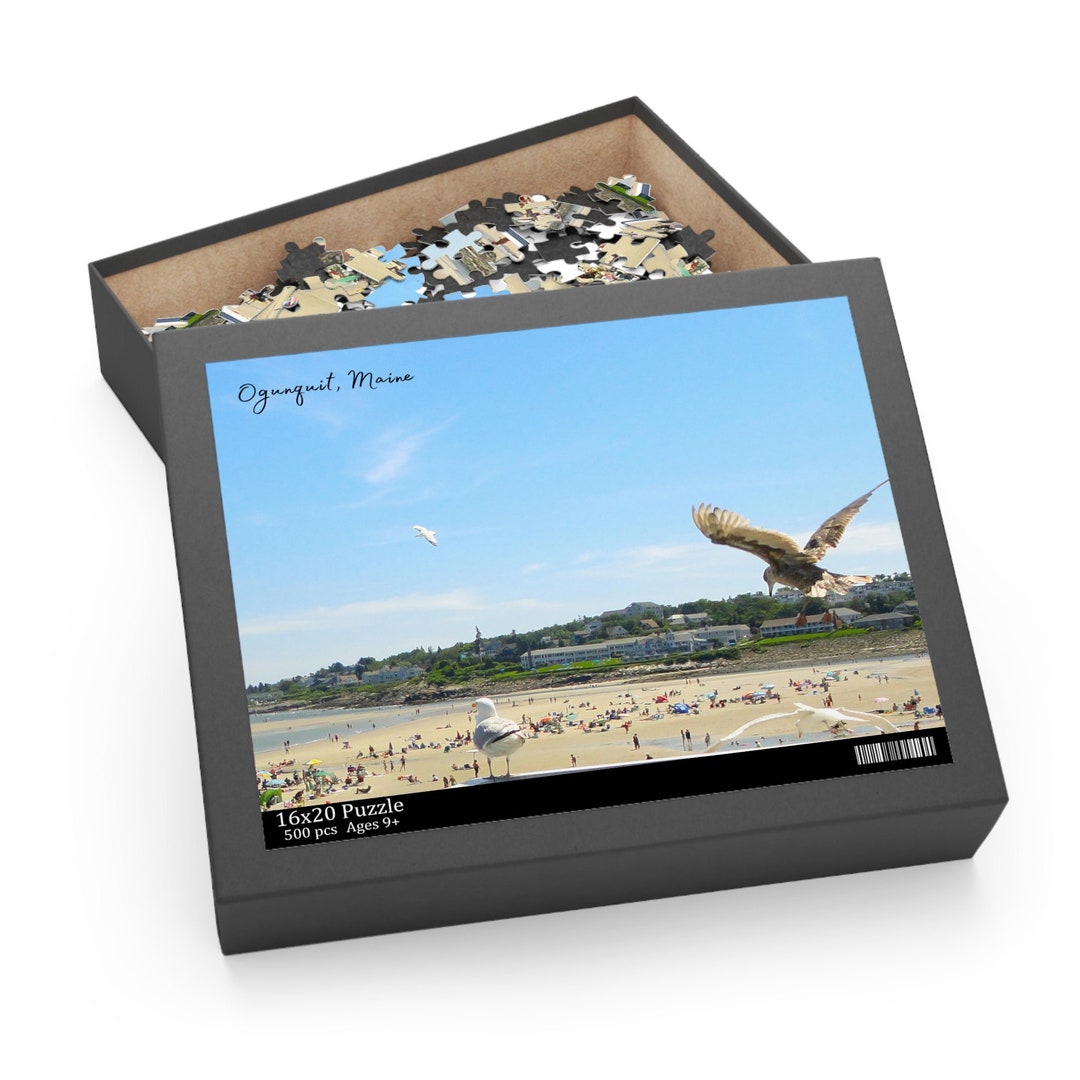 Ogunquit Beach Puzzle Ogunquit Puzzles Maine Puzzles Gifts Etsy