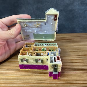 Aangepaste 3D handgetekende sculpturen