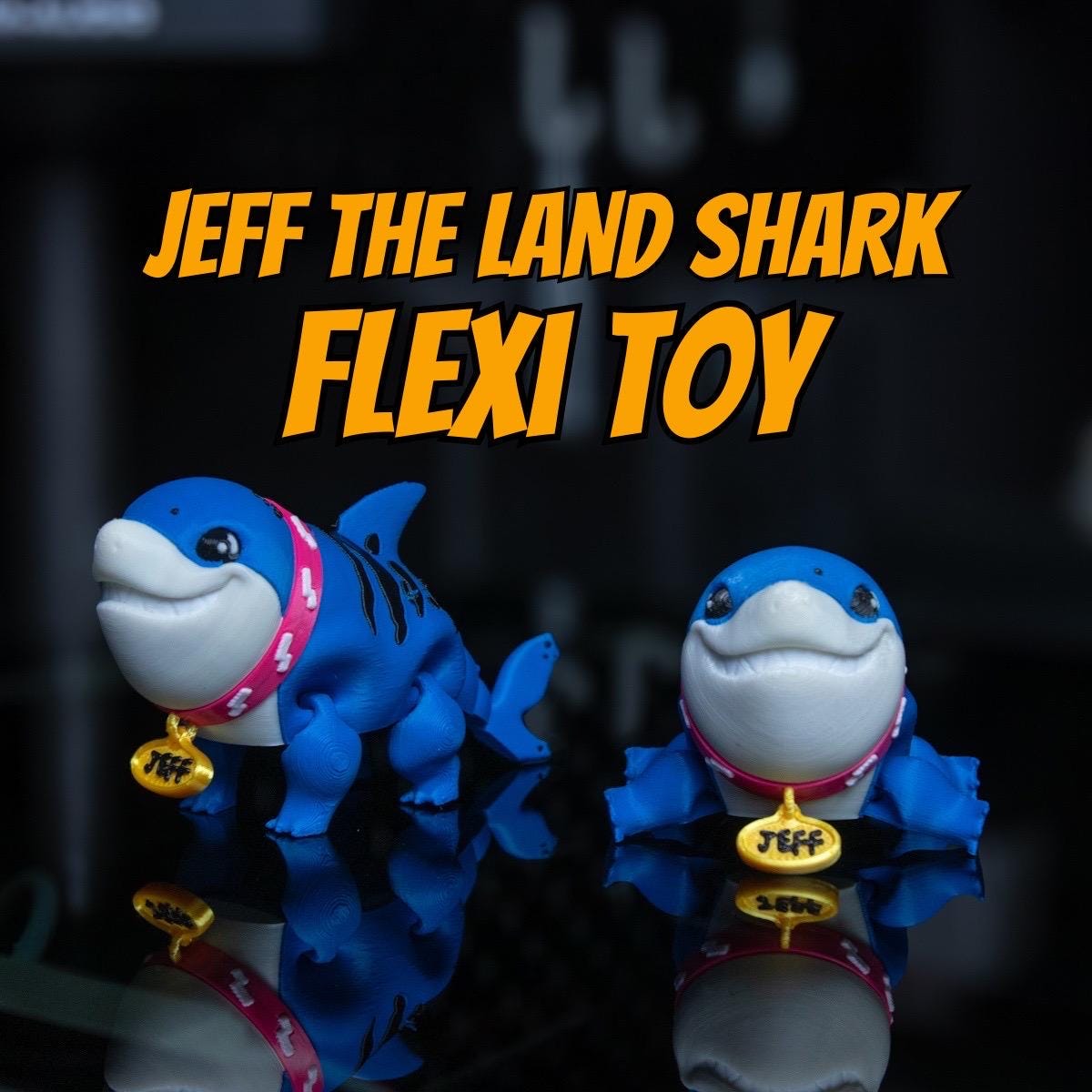 ジェフ フィギュア Jeff the landshark figure - Etsy 日本