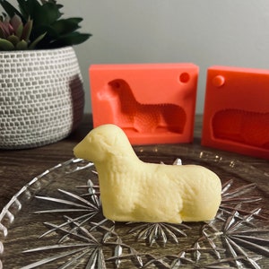 Medium Lamb Butter Mold 3D Printed