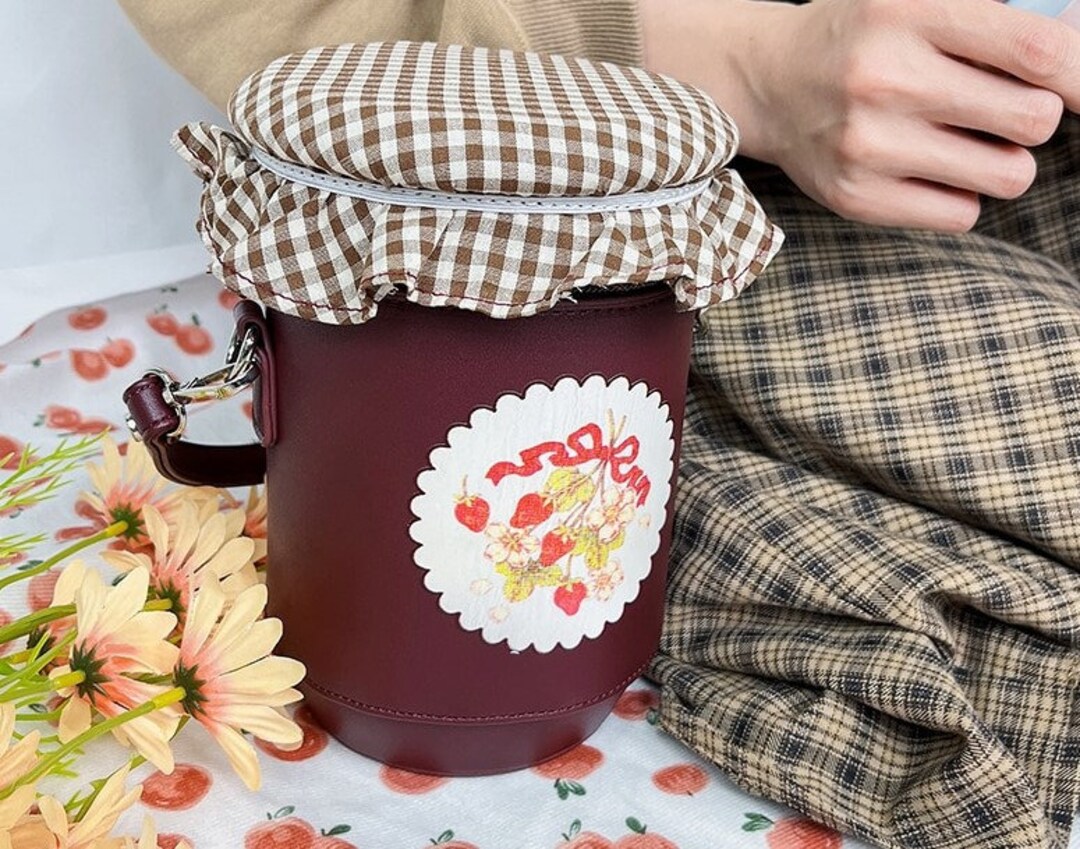 Jam Jar Novelty Crossbody Bag Etsy