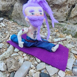 Blank doll body, Blank rag doll, Blank doll body 8inch, Ragdoll body, Male Doll, Female doll, Doll stuffed, Textile doll, DIY doll image 8