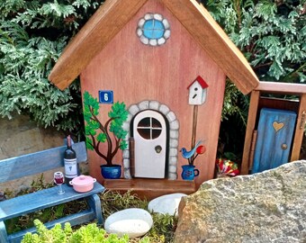 Fairy House, Gnome House, Fairy Garden Magical Cottage, Garden House, Wooden House, Fairytale house