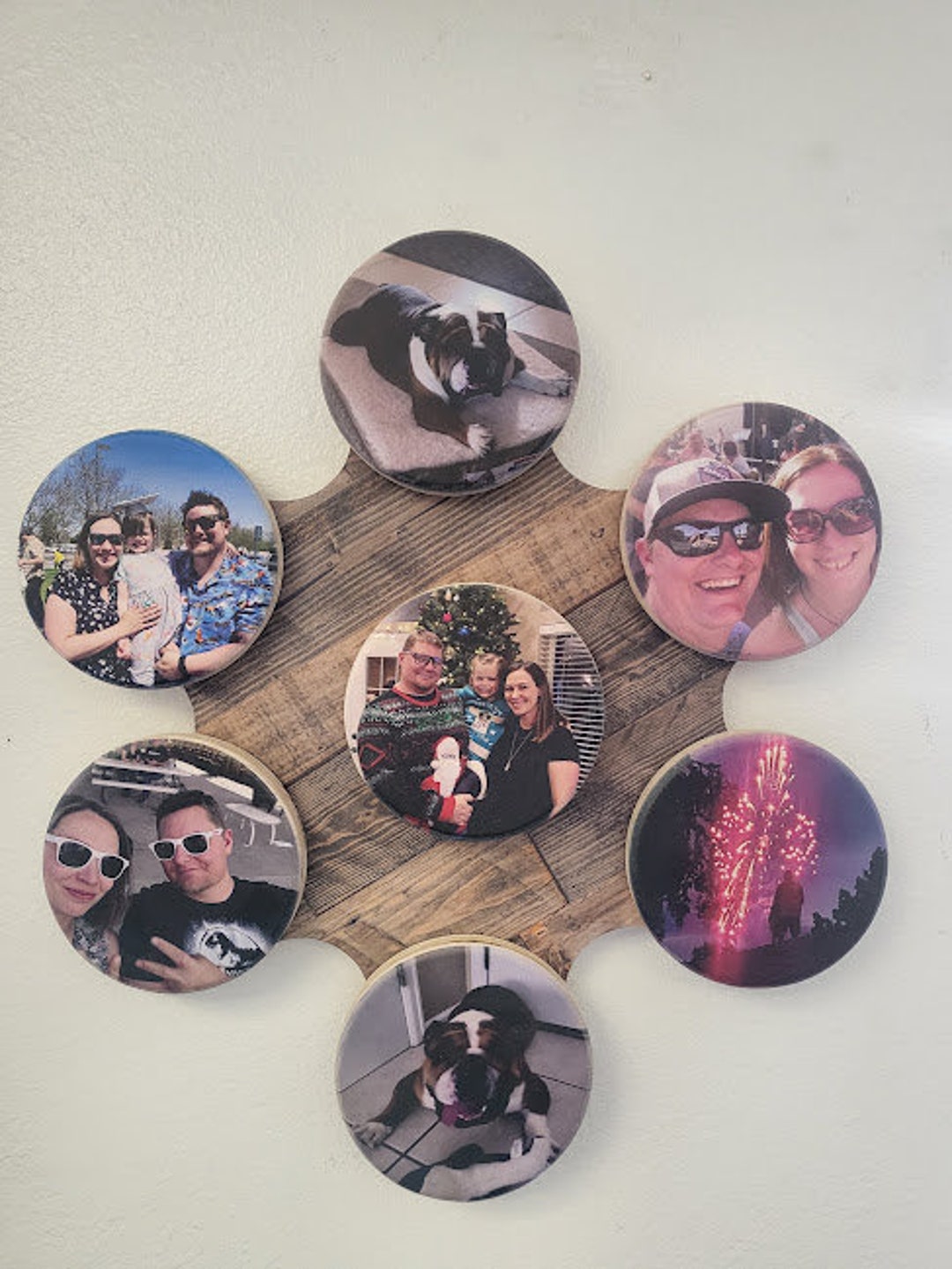 Wooden Photo Display Photo Personalized Wood Pictures Picture