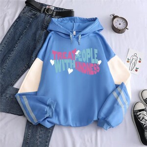 Harry styles treat people with kindness hoodie Etsy Espa a