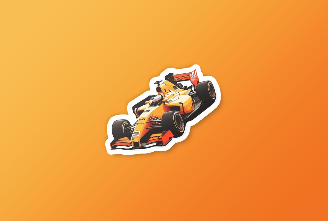 Racing Sticker Animation F1 Sticker Racing Sticker Racecar Sticker Decal Laptop Decal Water ...