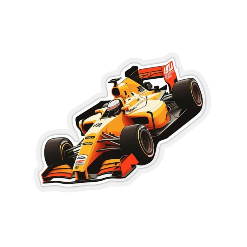 Racing Sticker Animation F1 Sticker Racing Sticker Racecar Sticker Decal Laptop Decal Water ...