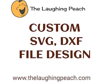 Personalized SVG DXF File, Custom Design for Cutting Machines