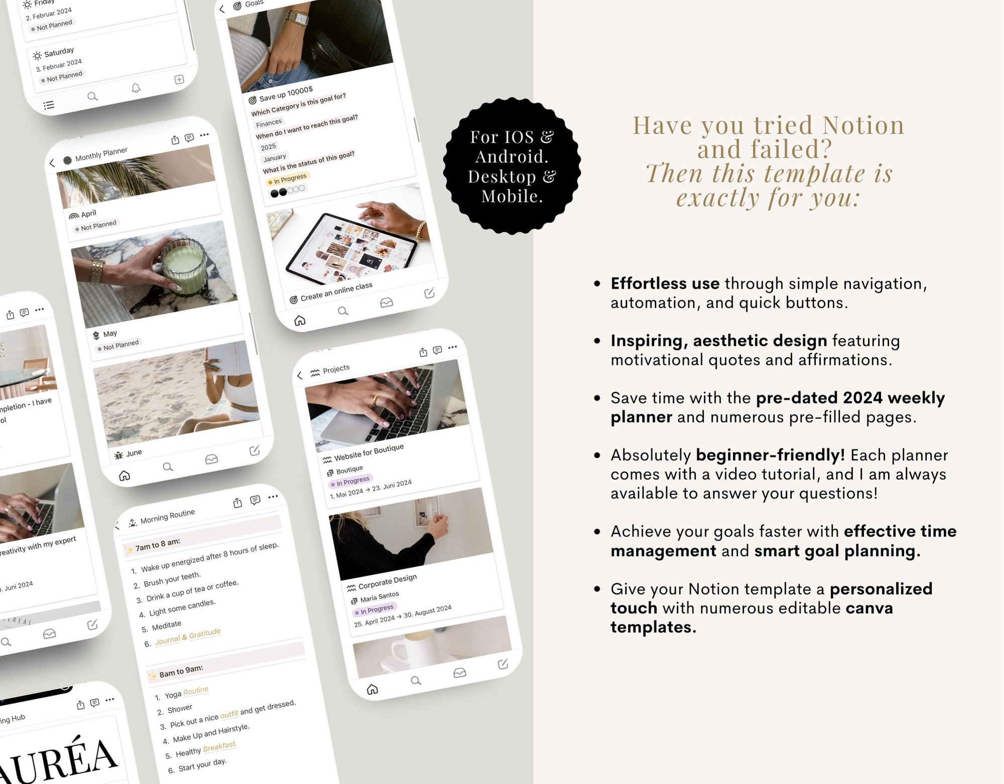 Notion Template 2026 Business Planner English Personal Finance Budget ...