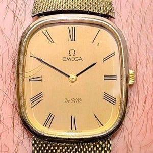 Vintage Omega De Ville Cal. 625 Manual Wind Watch – 17 Jewels, Gold Plated Bezel 20 Microns, Ref. 311.0173 / 111.0151, 1979
