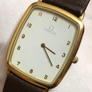 Vintage Omega De Ville Quartz 195.0076.2 – Cal. 1378 – Gold Plated 20 Microns – Swiss Made Men’s Watch