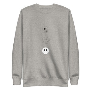Acid no Color 100% cotton face Unisex Premium Sweatshirt