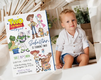 Toy Story Birthday Invitation Template: Editable Party Invite (Digital Download)