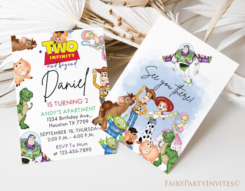 Toy Story Birthday Invitation Template Toy Story Invitation Etsy Toy Story Birthday Invitation Template Toy Story Invitation Etsy
