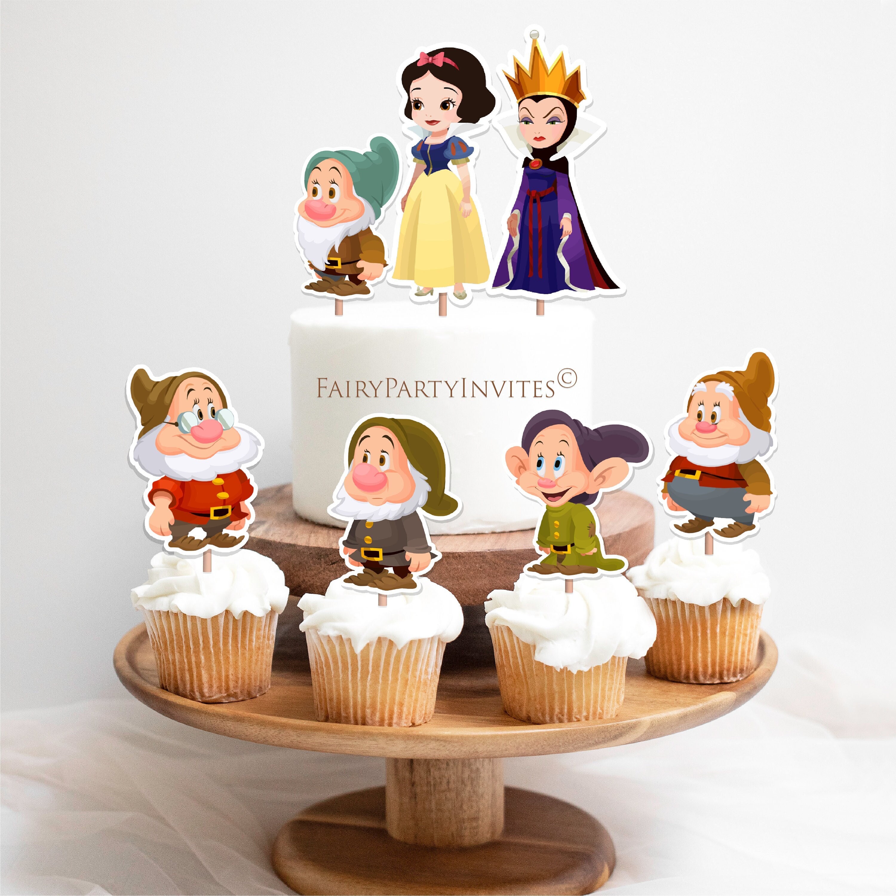 14+ Snow White Cake Topper