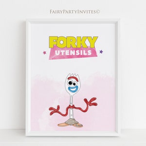 Toy Story Pink Birthday Party Table Sign, Toy Story Pink Party Favor Treat Sign, Toy Story Pink Theme Birthday Party Table Sign - TSP01