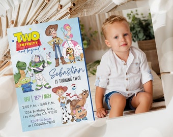 Toy Story Birthday Invitation Template: Editable Party Invite (Digital Download)
