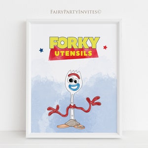 Toy Story Birthday Party Table Sign, Toy Story Party Favor Treat Sign, Toy Story Theme Birthday Party Table Sign - TS01