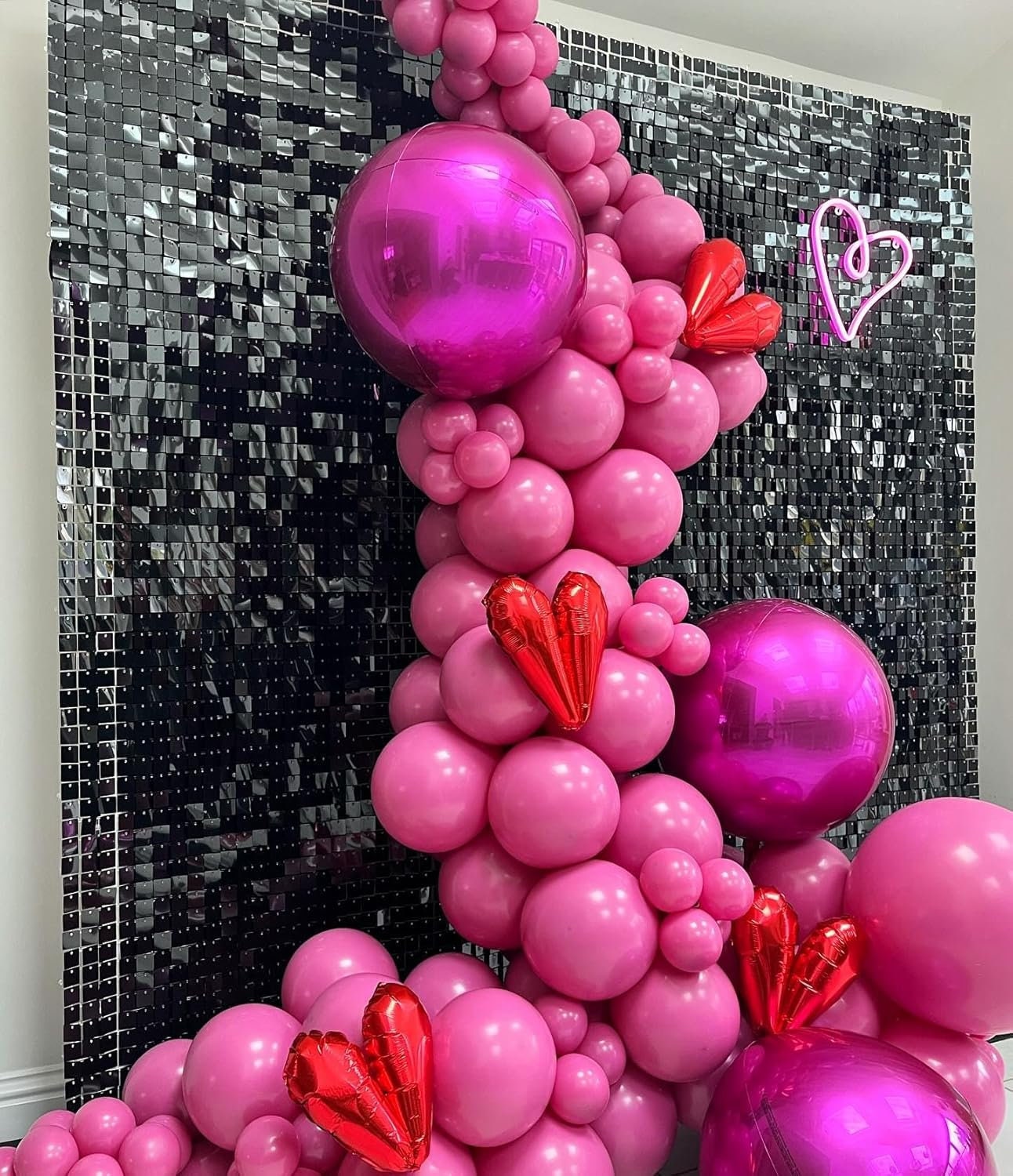 12/36Pcs Rose Pink Sequin Wall Backdrop Panels Light Pink Square Shimmer Panels for Wedding Birthday Bridal Shower Background De - 15 12/36Pcs Rose Pink Sequin Wall Backdrop Panels Light Pink Square Shimmer Panels for Wedding Birthday Bridal Shower Background De - 15