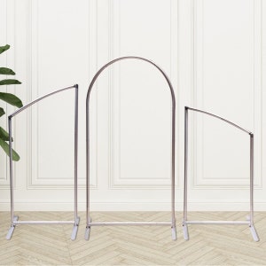 Arch Stand Set, Chiara Metal Backdrop Stand ,Arch Backdrop, Balloon Arch Stand, Floral Arch Stand,  Party Backdrop