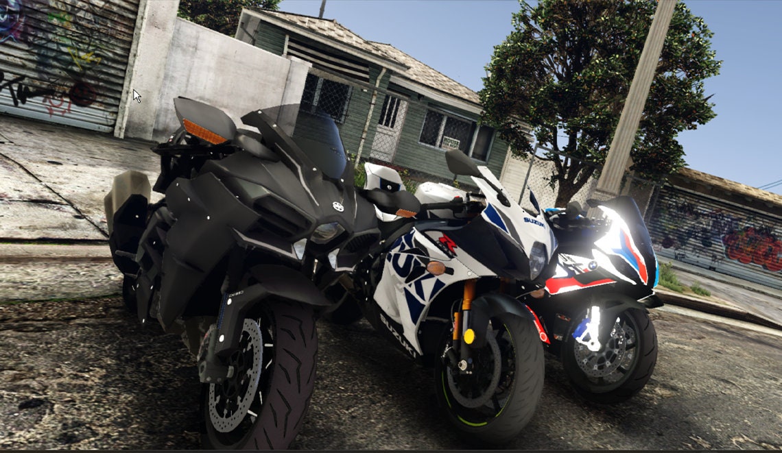 GTA V Bike Pack 50 BIKES Fivem Ready Optimized High Quality Realistic