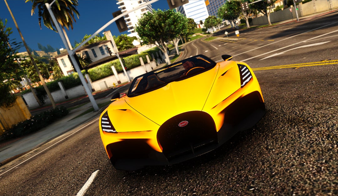 GTA V Bugatti Mistral 2023 Sport Fivem Ready Realistic Handling High