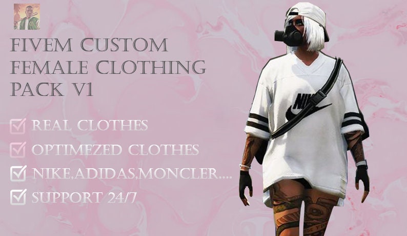 Fivem Dameskledingpakket V1 3000 Kleding Haren Accessoires En Meer Fivem  Klaar Geoptimaliseerd Grand Theft Auto 5 -  UK