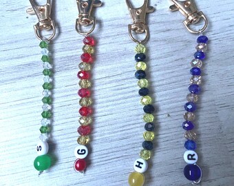 Harry Potter house inspired key chains
