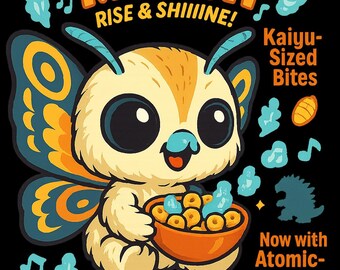 Godzilla Fun cereal box designs! for T-Shirts, Pants, Hoodies, Tattoo