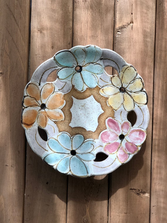 Pretty Floral Catchall Dish - image 6