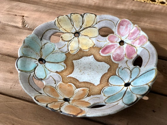 Pretty Floral Catchall Dish - image 3