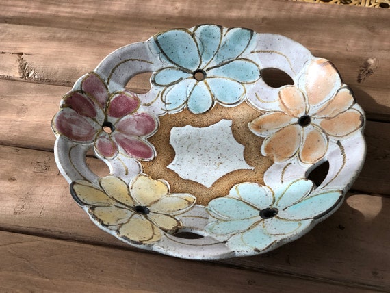 Pretty Floral Catchall Dish - image 2