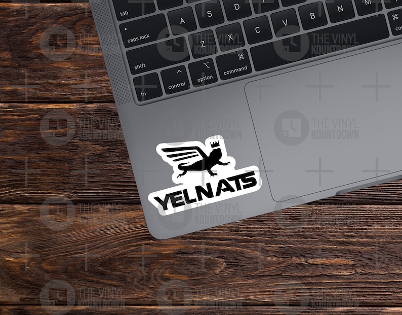 Yelnats Lizard Sticker Funny Yellow Spotted Lizard Sticker For Stanley Cup, PC, Hydroflask, Hardhat, Toolbox High Quality Vinyl Sticker image 2
