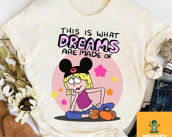Retro Lizzie McGuire T-shirt, dit is wat dromen zijn gemaakt van shirt, Lizzie McGuire vintage shirt, Magic Kingdom shirt, grappig gezegde shirt