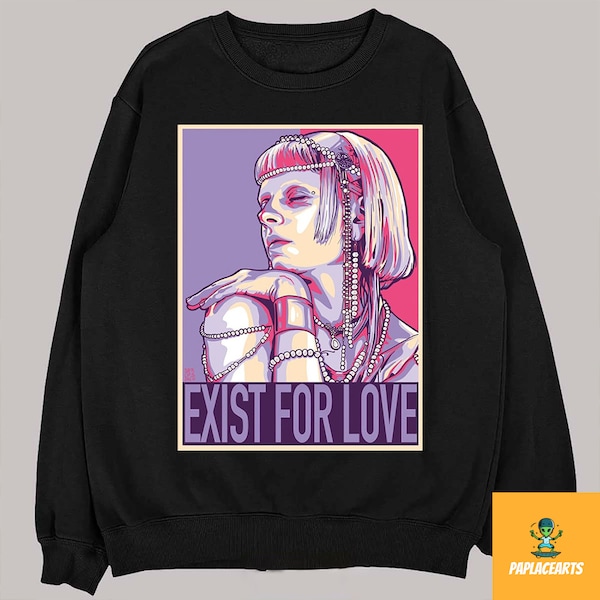 Exist For Love Graphic T-Shirt, Aurora Singer Shirt, Exist For Love Aurora Vintage Shirt, Aurora Aksnes Singer Shirt, Aurora Music Shirt