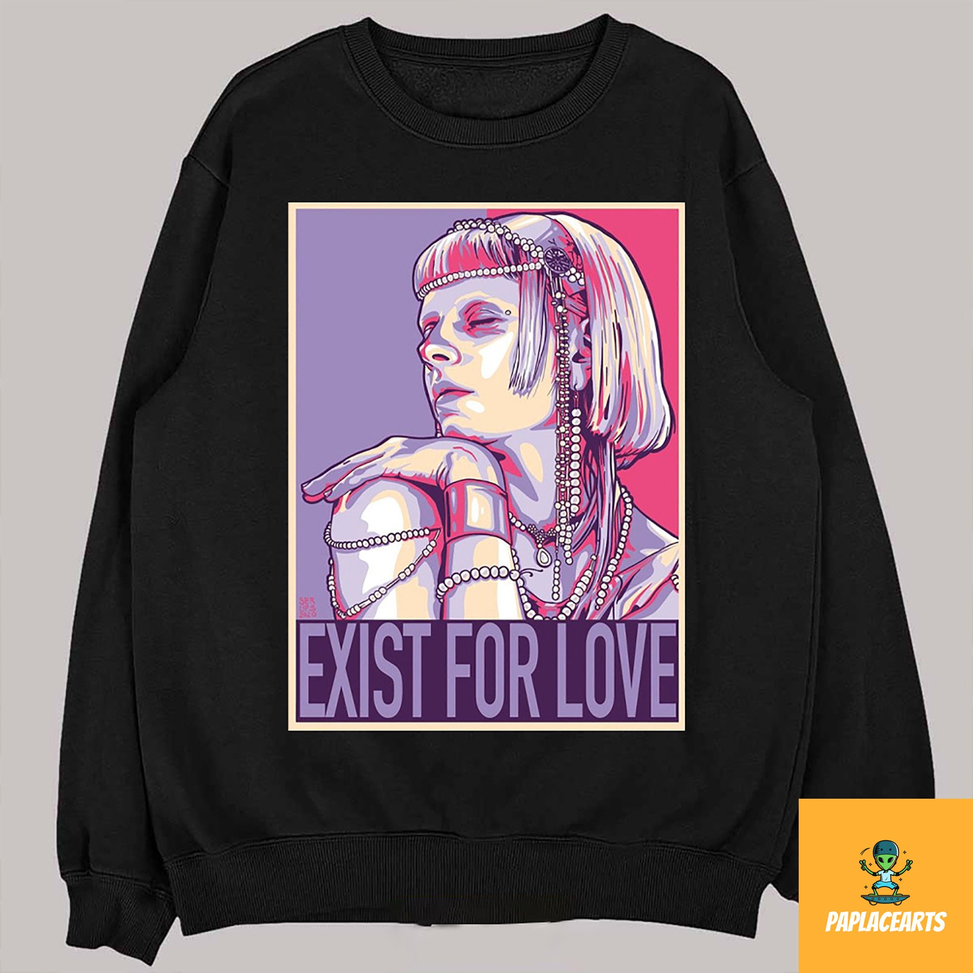 Exist for Love Graphic T-shirt Aurora Singer Shirt Exist for - Etsy ...