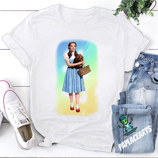 The Wizard Of Oz T-Shirt, Dorothy Gale Shirt, Dorothy Gale Vintage Shirt, Dorothy Gale Unisex Shirt, The Wizard Of Oz Shirt, Wizard Of Oz